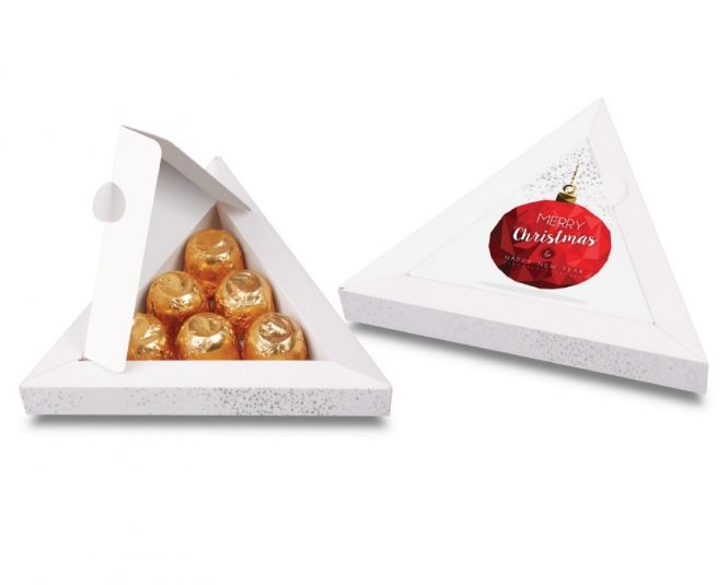 Mini triangle chocolate box