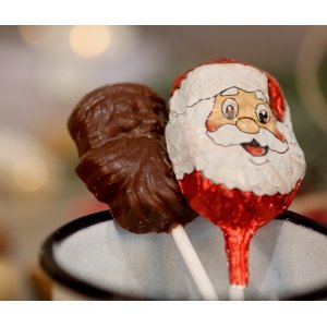 Lollipop Santa Claus