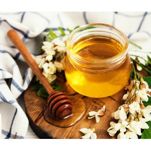 Honey with pollen