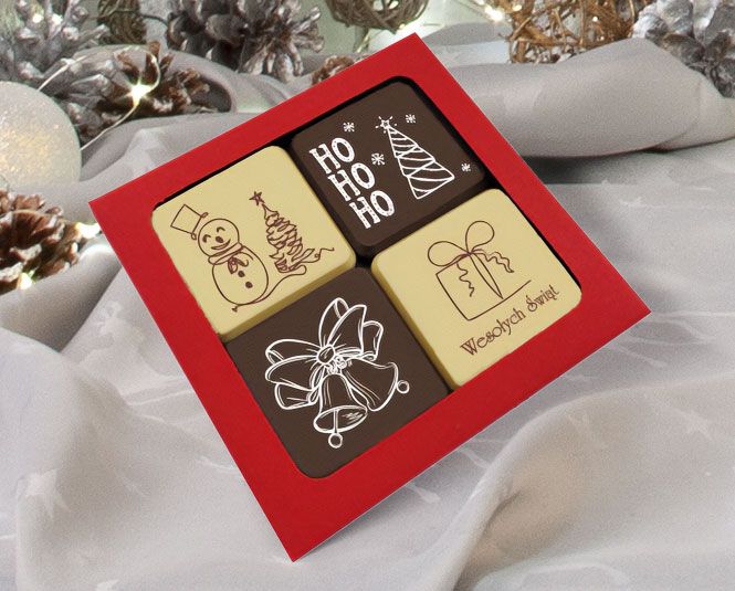 4 Christmas Chocolates