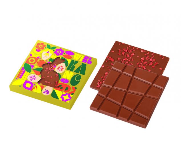 Easter square chocolate