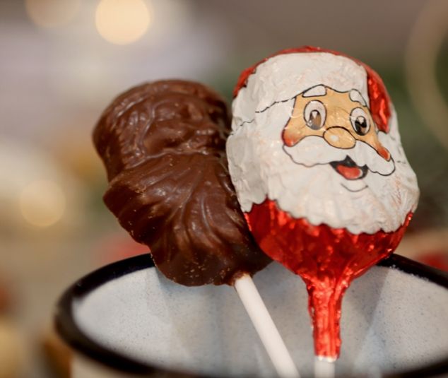 Lollipop Santa Claus