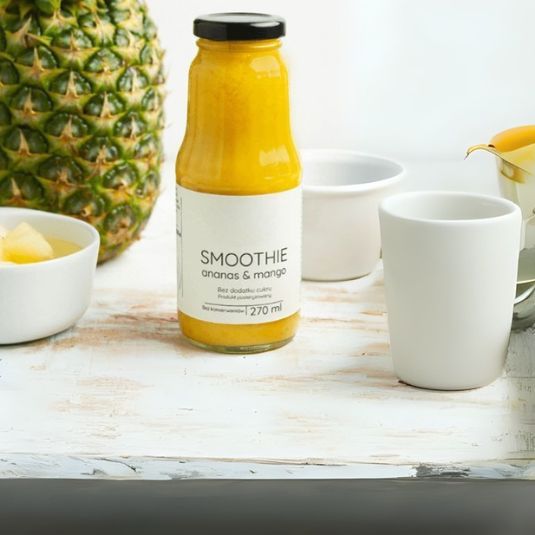 Smoothie ananasowe z mango